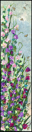 Sweetpeas and Honeybees
