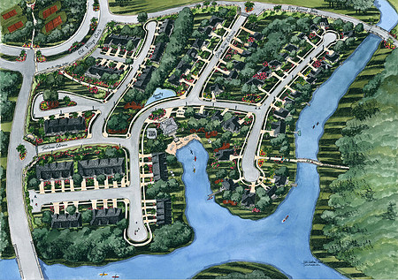 Waterford Reserve Aerial Site Map